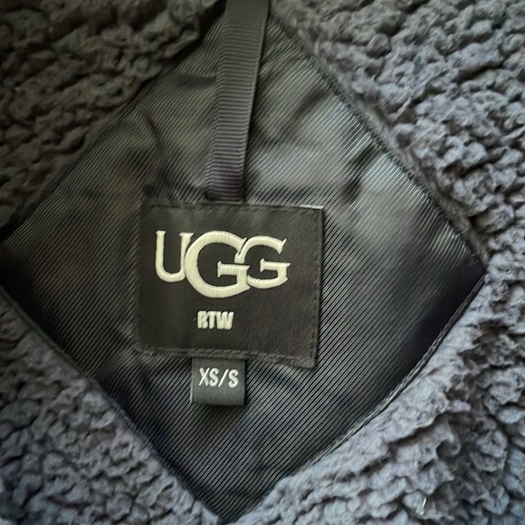 UGG Nori Oversize Faux Fur Jacket- XS - Picture 4 of 6